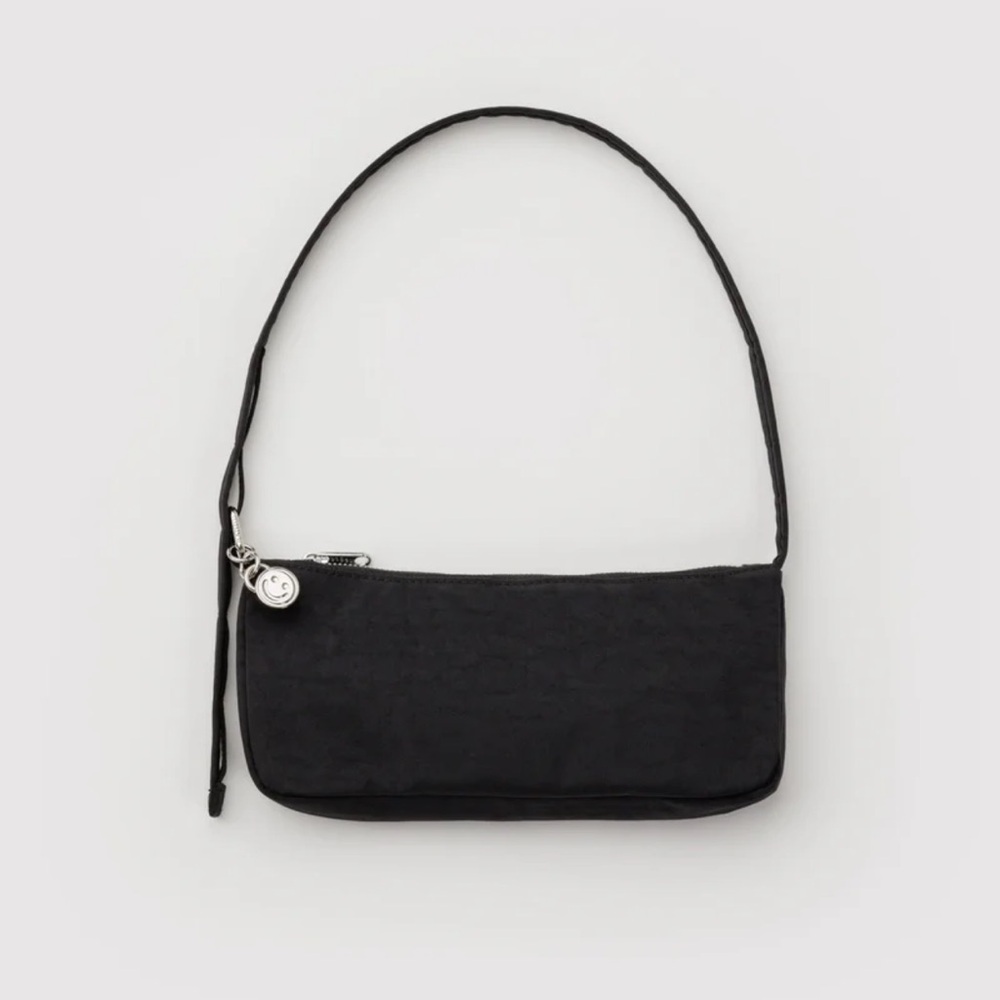 BAGGU Black Nylon Pochette